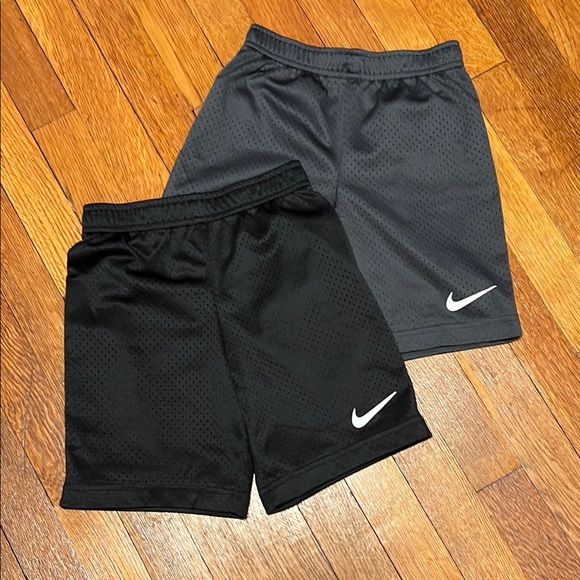 Nike Other - Nike Kids Black and Gray Basketball Shorts Bundle Size 7